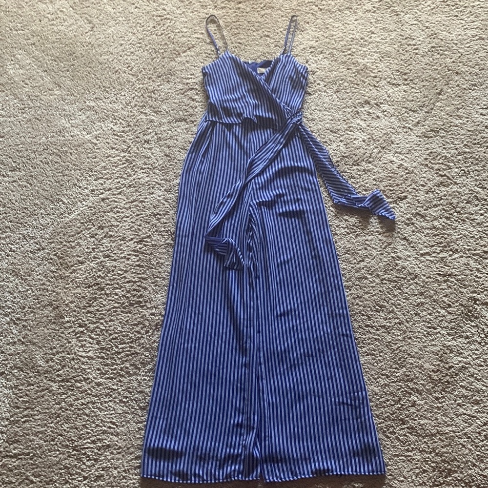 Michael Kors Striped Jumpsuit
